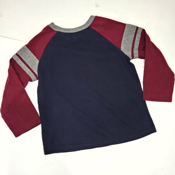 Garanimals Blue Long Sleeve Graphics Top Size 3T - Picture 3 of 4